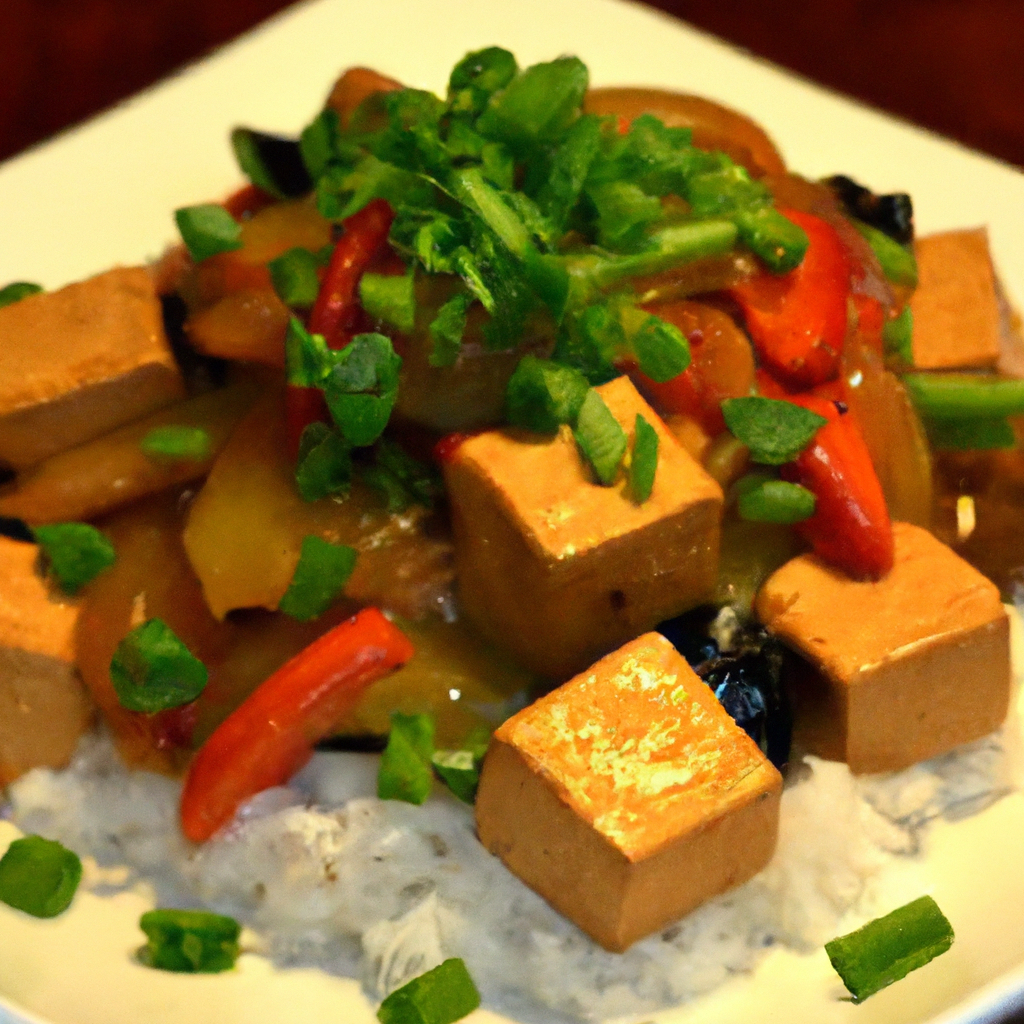 Tofu With Hunan Sauce