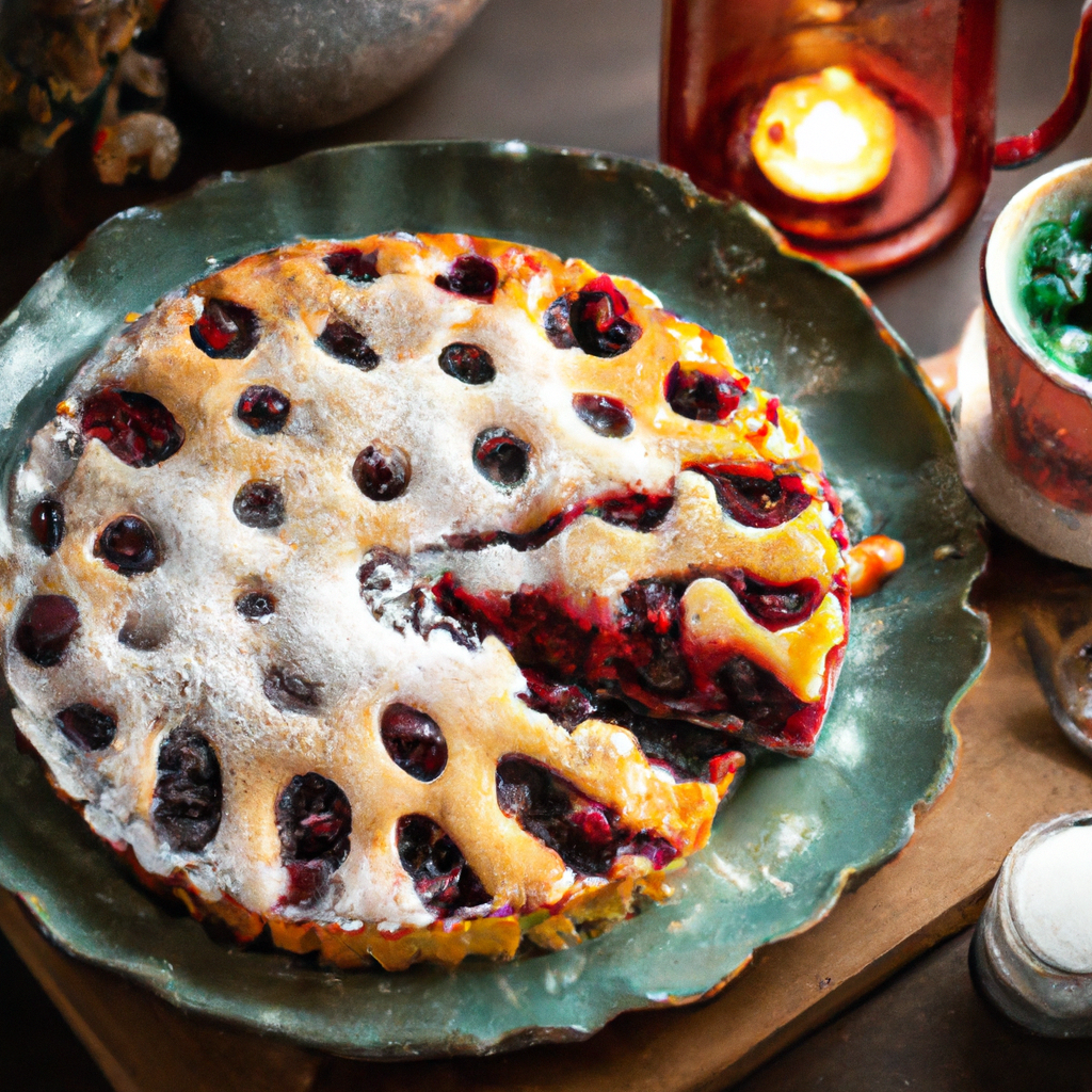 Yagodnyy Pirog Berry Pie