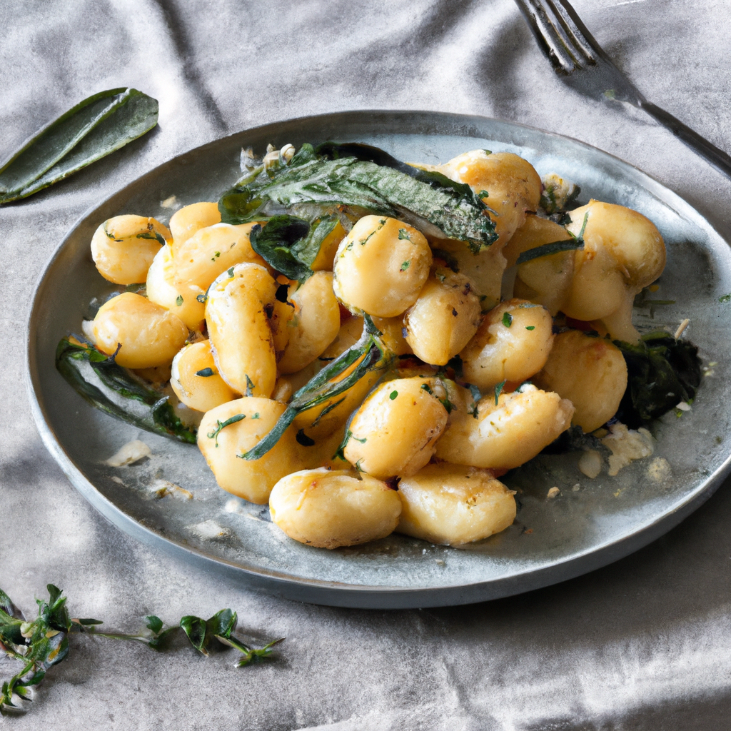 Gnocchi With Sage Butter Sauce