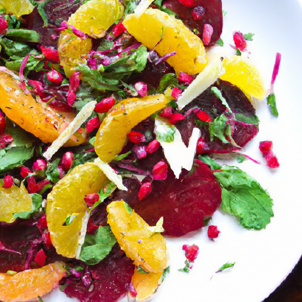 Moroccan Roasted Beet And Citrus Salad