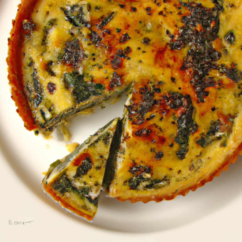 Quiche De Palmito E Espinafre Hearts Of Palm And Spinach Quiche