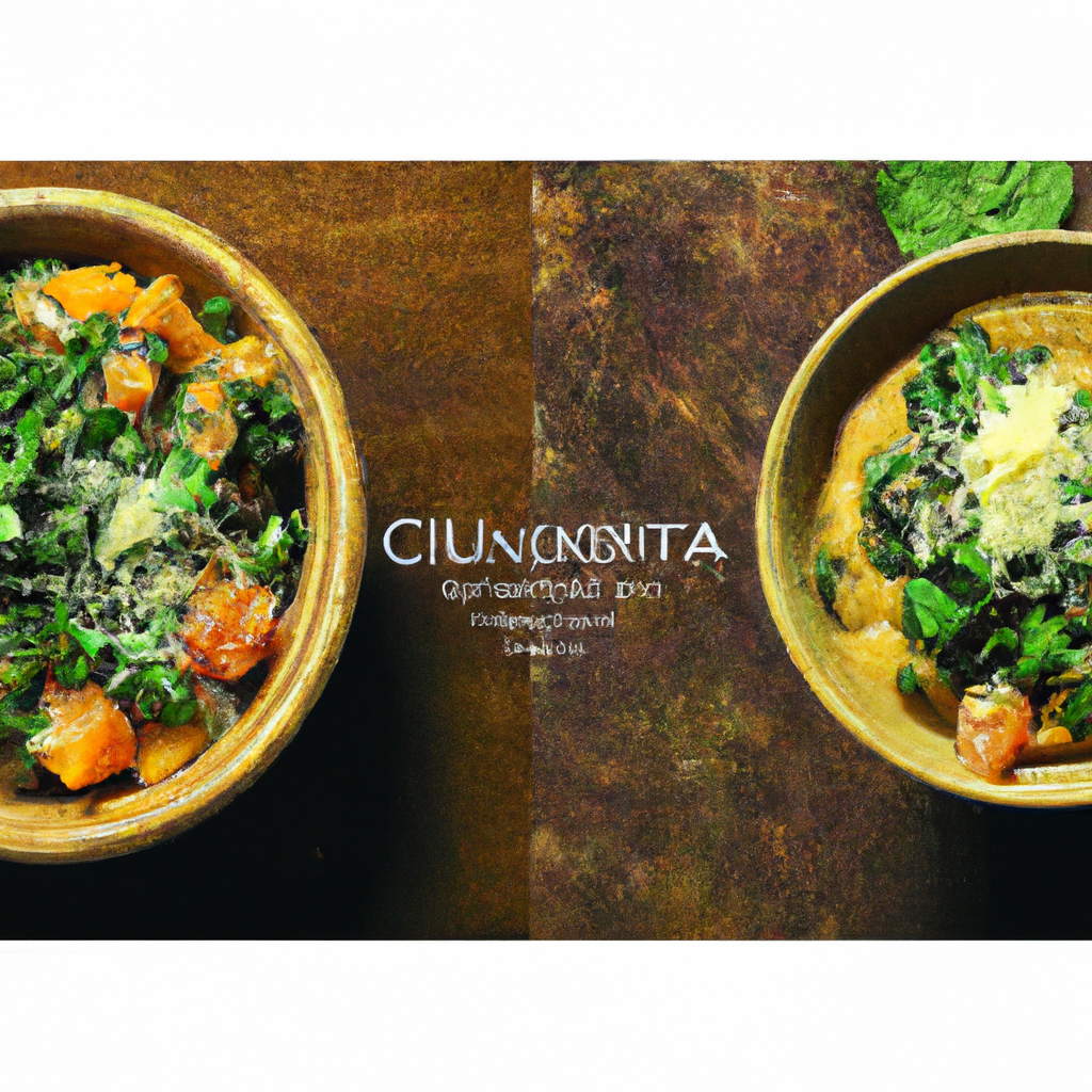 Quinotto With Spinach And Pumpkin