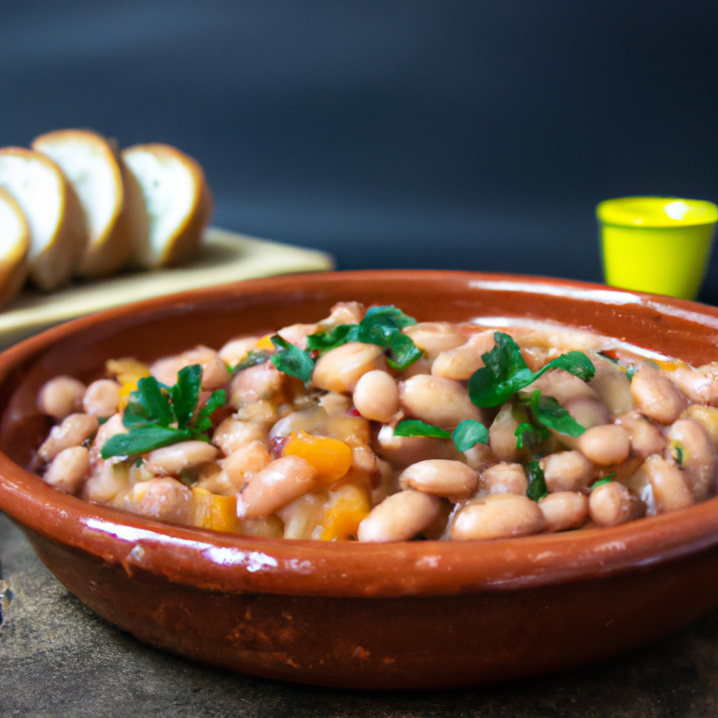 Feijão Branco Com Legumes White Beans With Vegetables