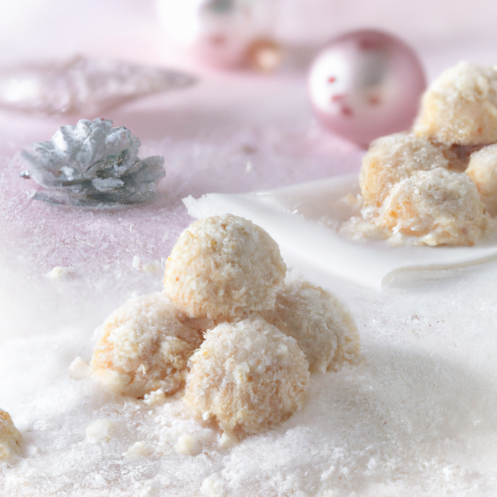 Snøballkaker Snowball Cookies
