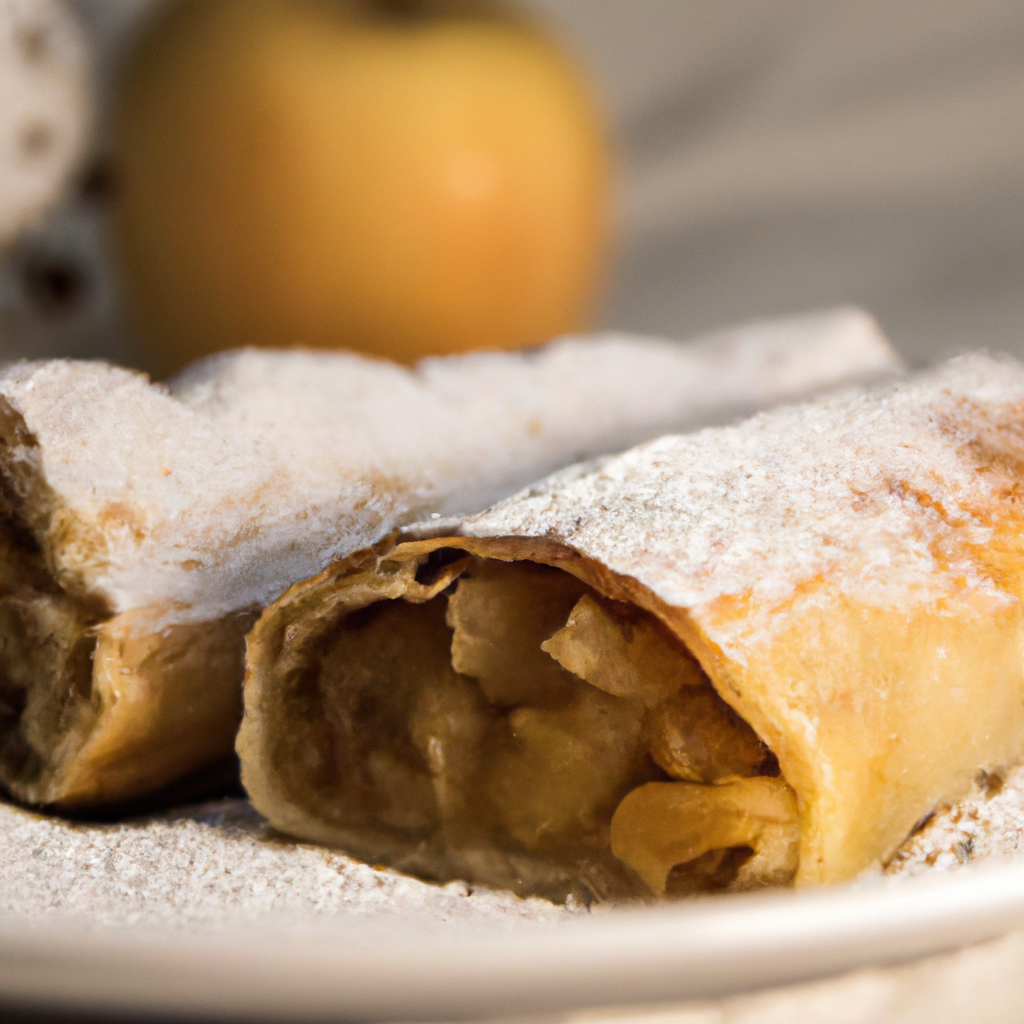 Jablečný Závin Apple Strudel