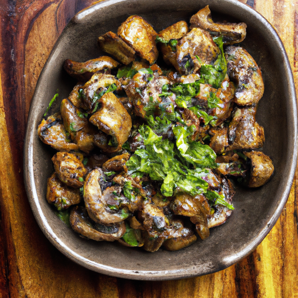 Setas A La Parrilla Grilled Mushrooms