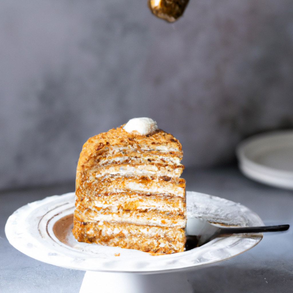 Ciasto Miodowe Honey Cake