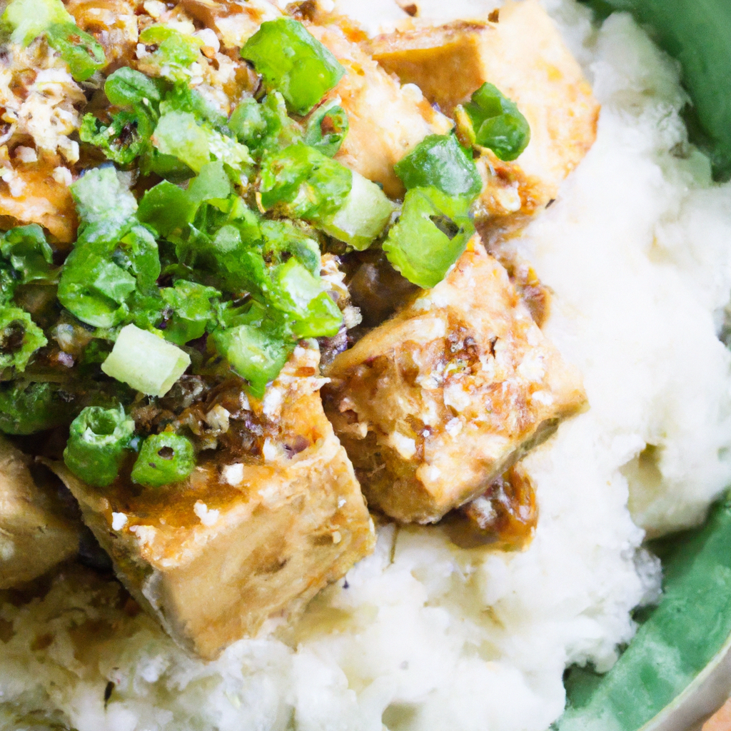 Korean Tofu Donburi