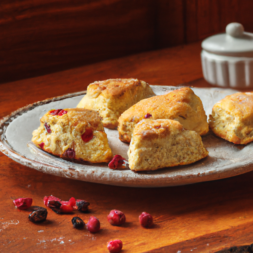 Cranberry Scones With Wild Orange Essential Oil Recipe