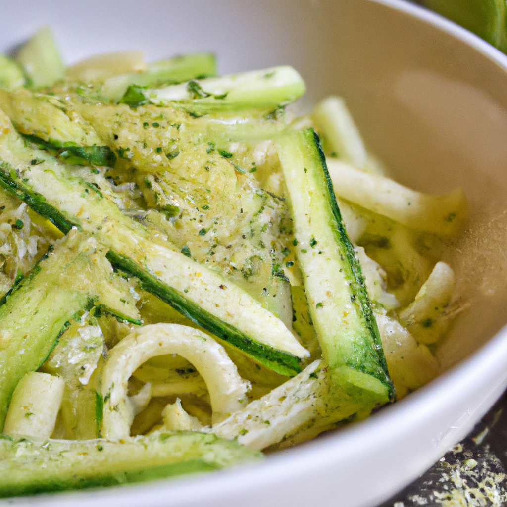 Zucchini And Mint Pasta