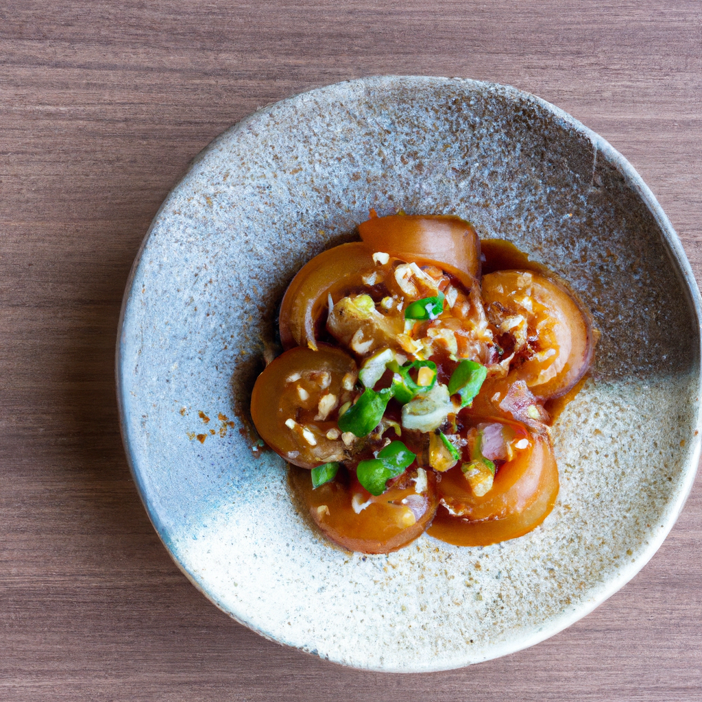 Miso Glazed Daikon