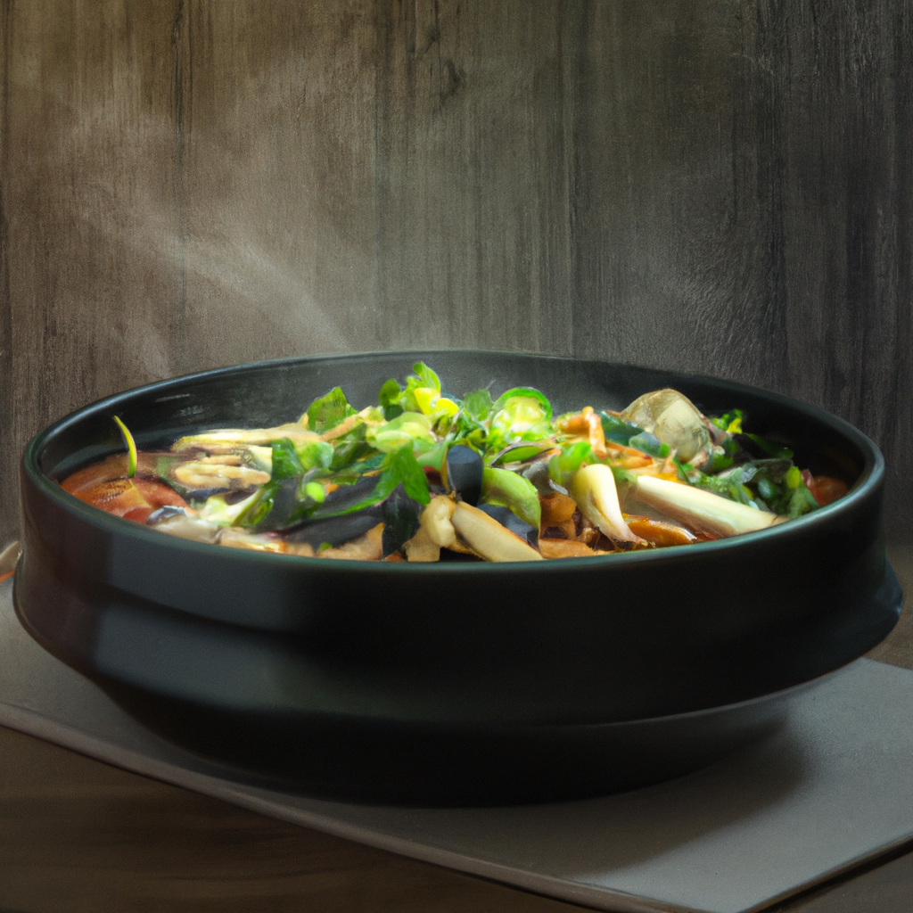 Korean Fermented Soybean Stew Doenjang Jjigae
