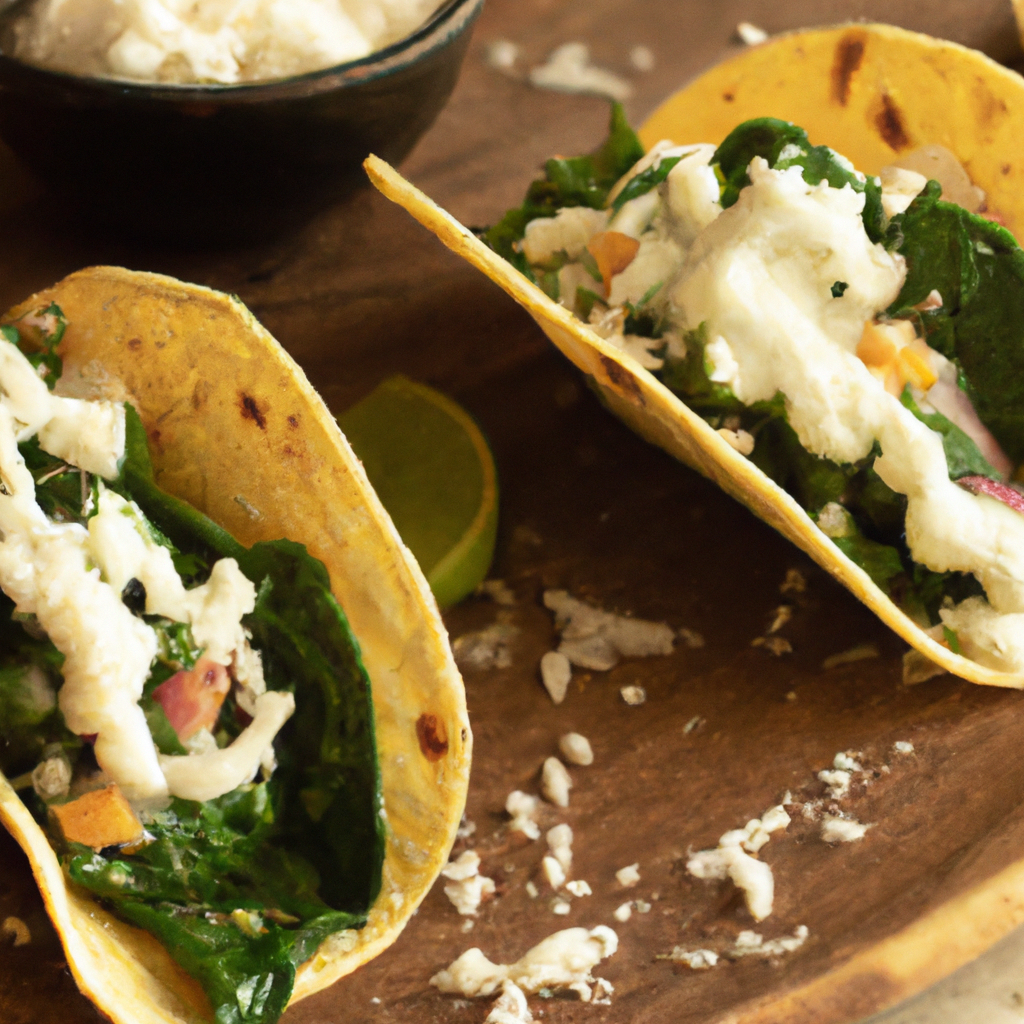 Spinach And Cheese Tacos