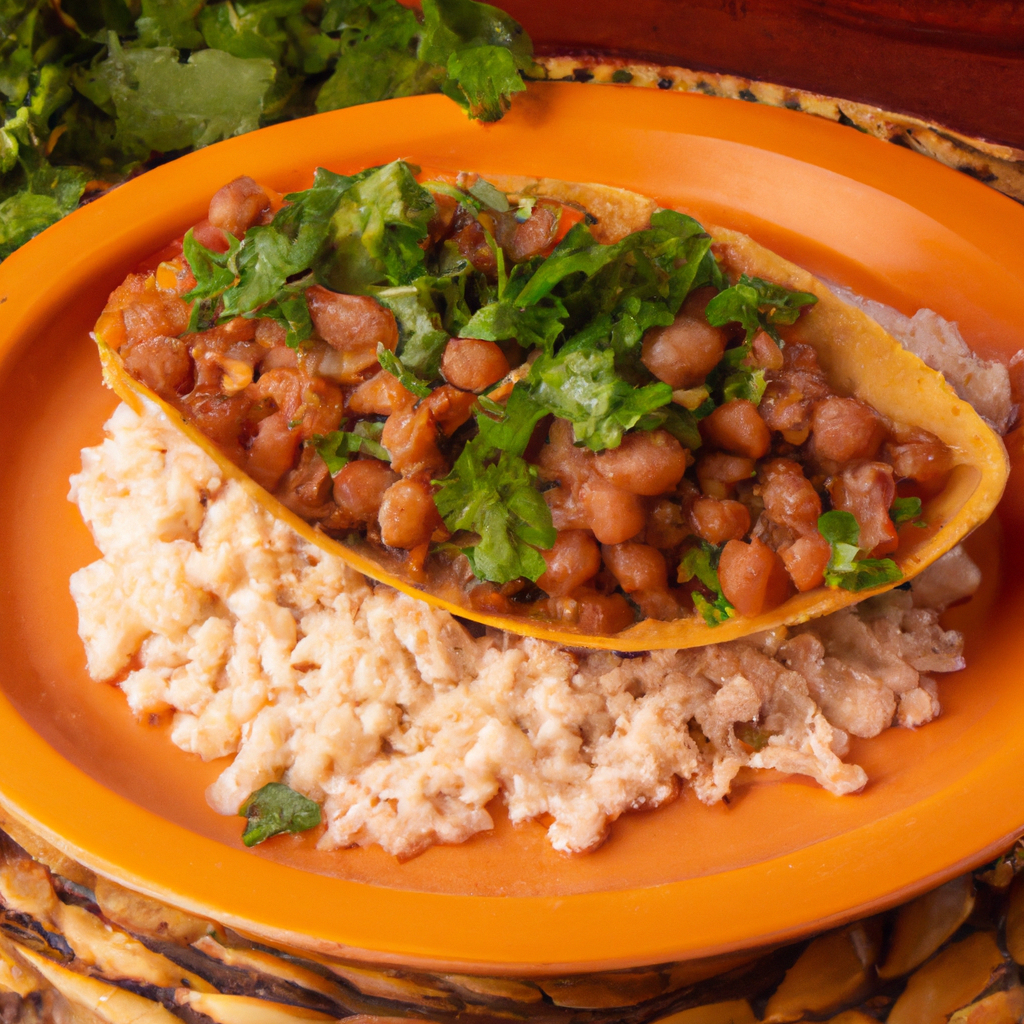 Vegetarian Tacu Tacu