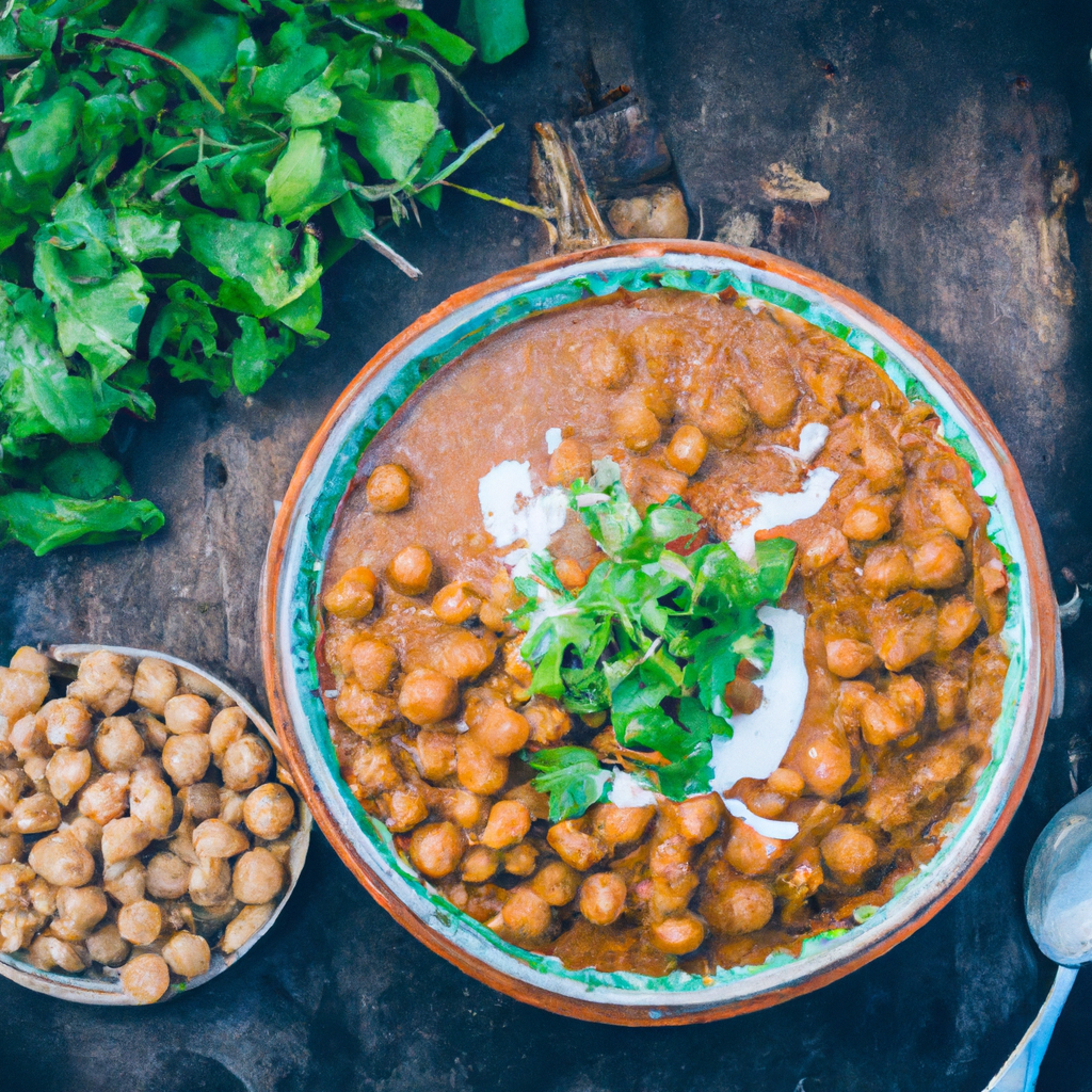 Ye’shiro Fitfit Chickpea Stew With Injera