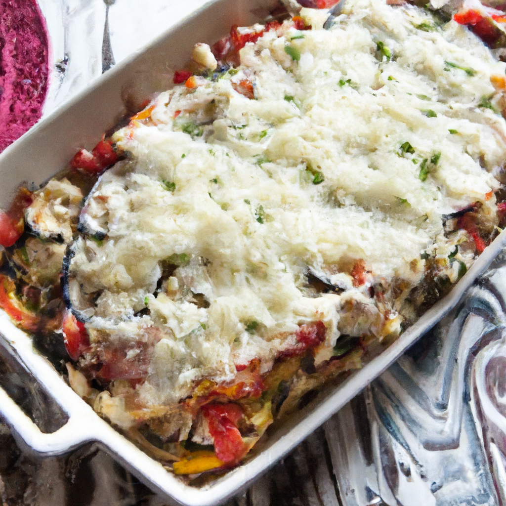 Grilled Vegetable And Pesto Lasagna
