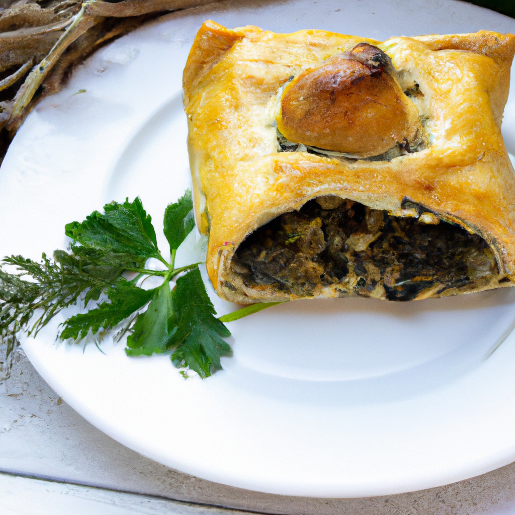 Mushroom And Leek Puff Pastry