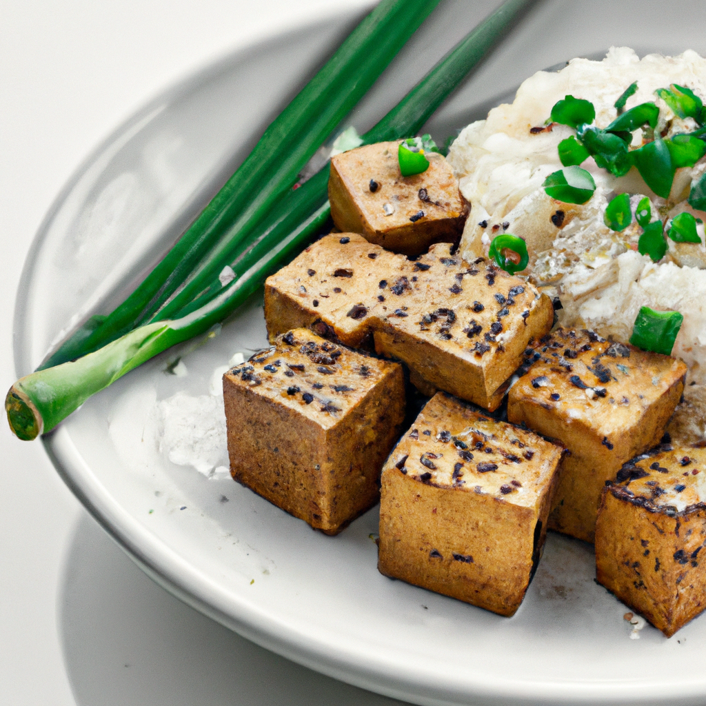 Tofu With Honey Soy Glaze