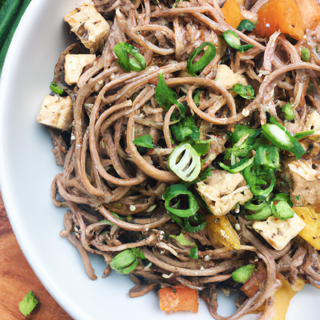 Vegan Soba Noodle Bowl
