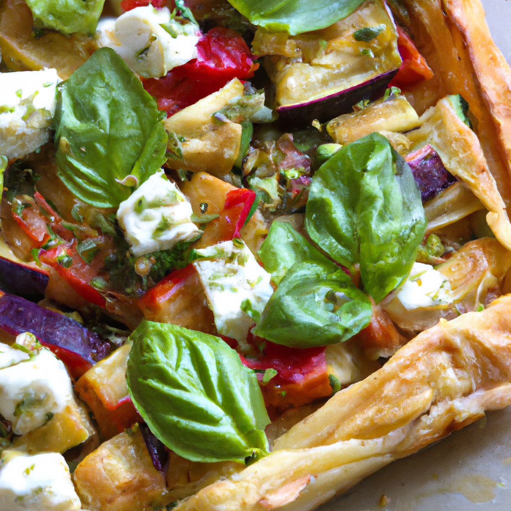 Roasted Vegetable Provencal Tart