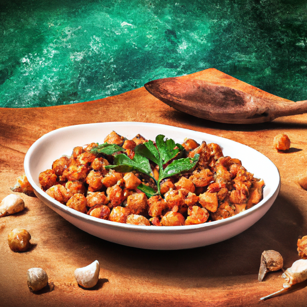 Spiced Moroccan Chickpeas