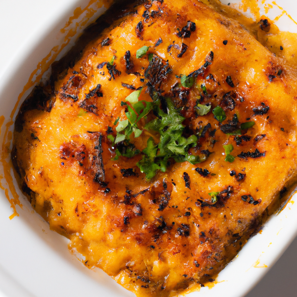 Escondidinho De Batata Doce Sweet Potato Shepherd’s Pie