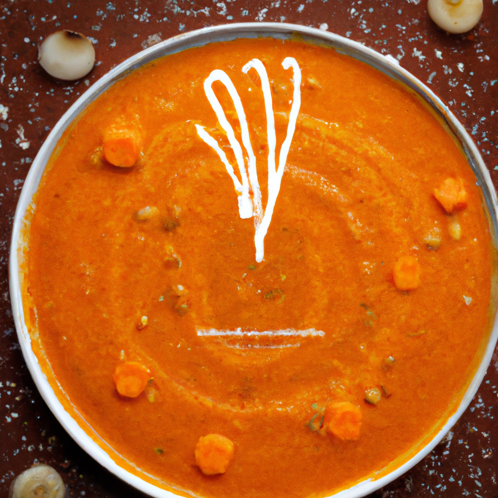 Moroccan Spiced Carrot And Ginger Soup