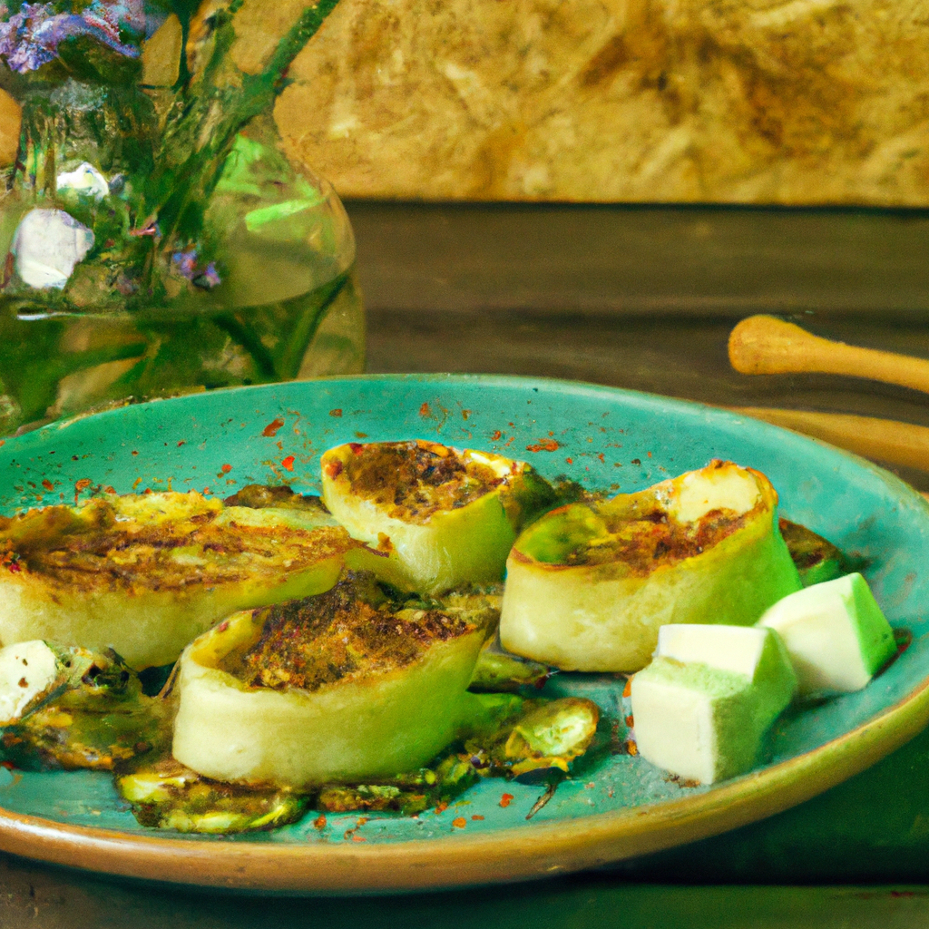 Stuffed Zucchini With Herbs And Feta