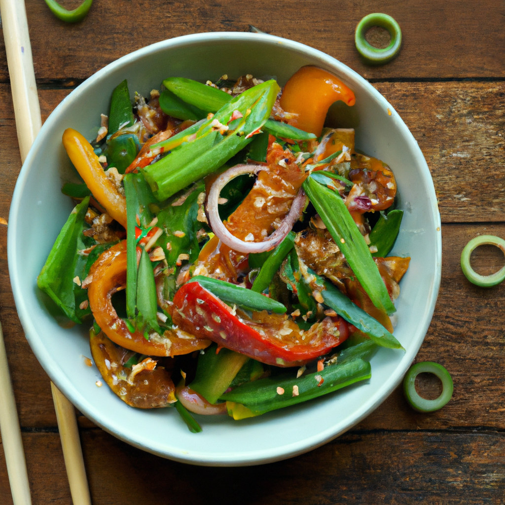 Kung Pao Vegetable Stir Fry