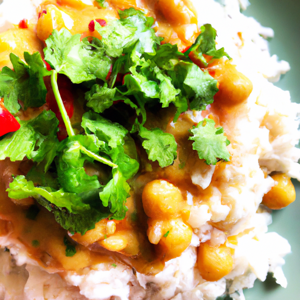 Vegetarian Ají De Garbanzo