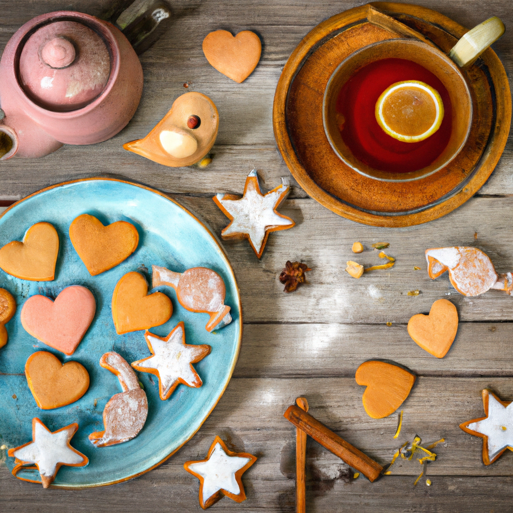 Lebkuchenplätzchen Gingerbread Cookies