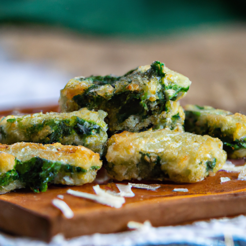 Parmesan Spinach Cakes