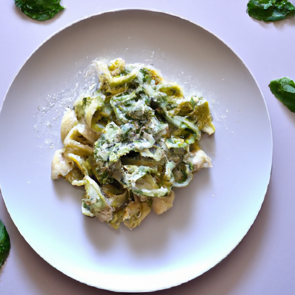 Ricotta And Spinach Pasta
