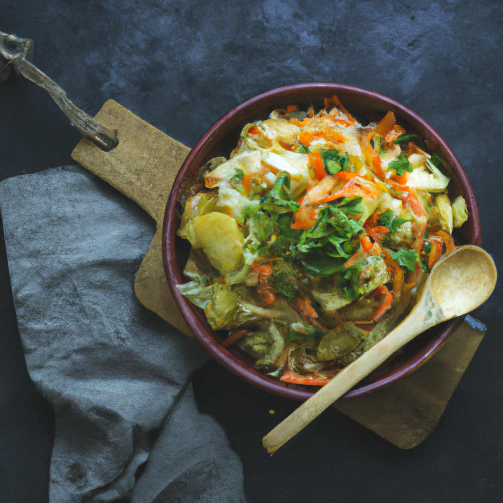 Atkilt Wot Cabbage Potato And Carrot Stew