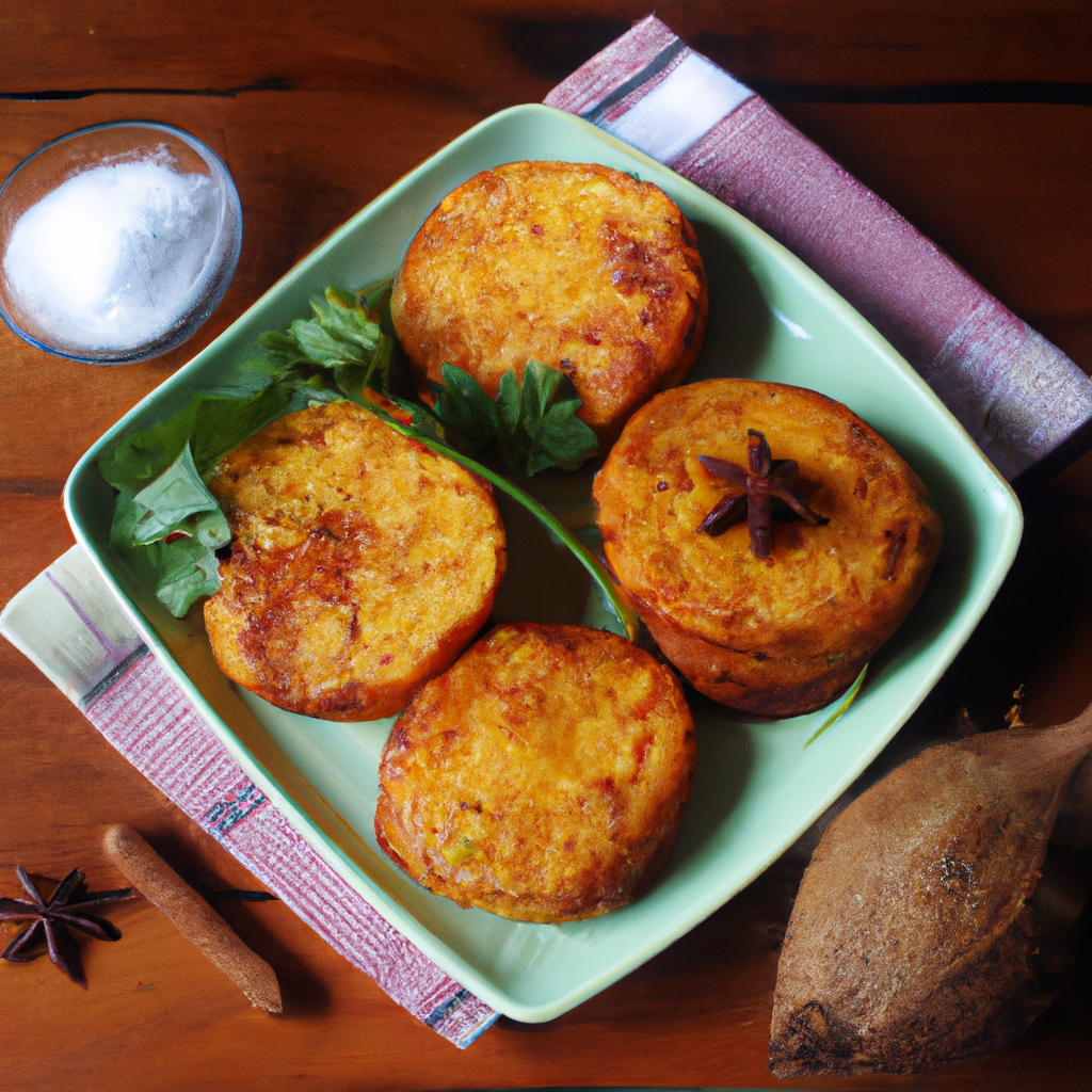 Cassava And Plantain Cakes