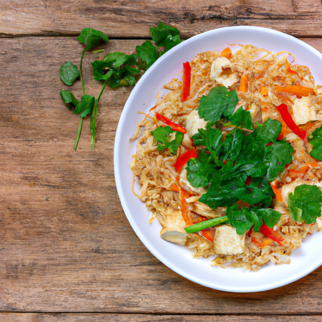 Stir Fried Noodles With Tofu And Vegetables
