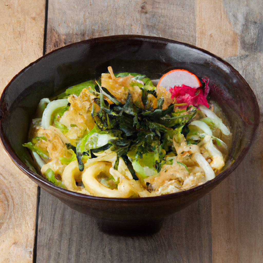 Veggie Tempura Udon
