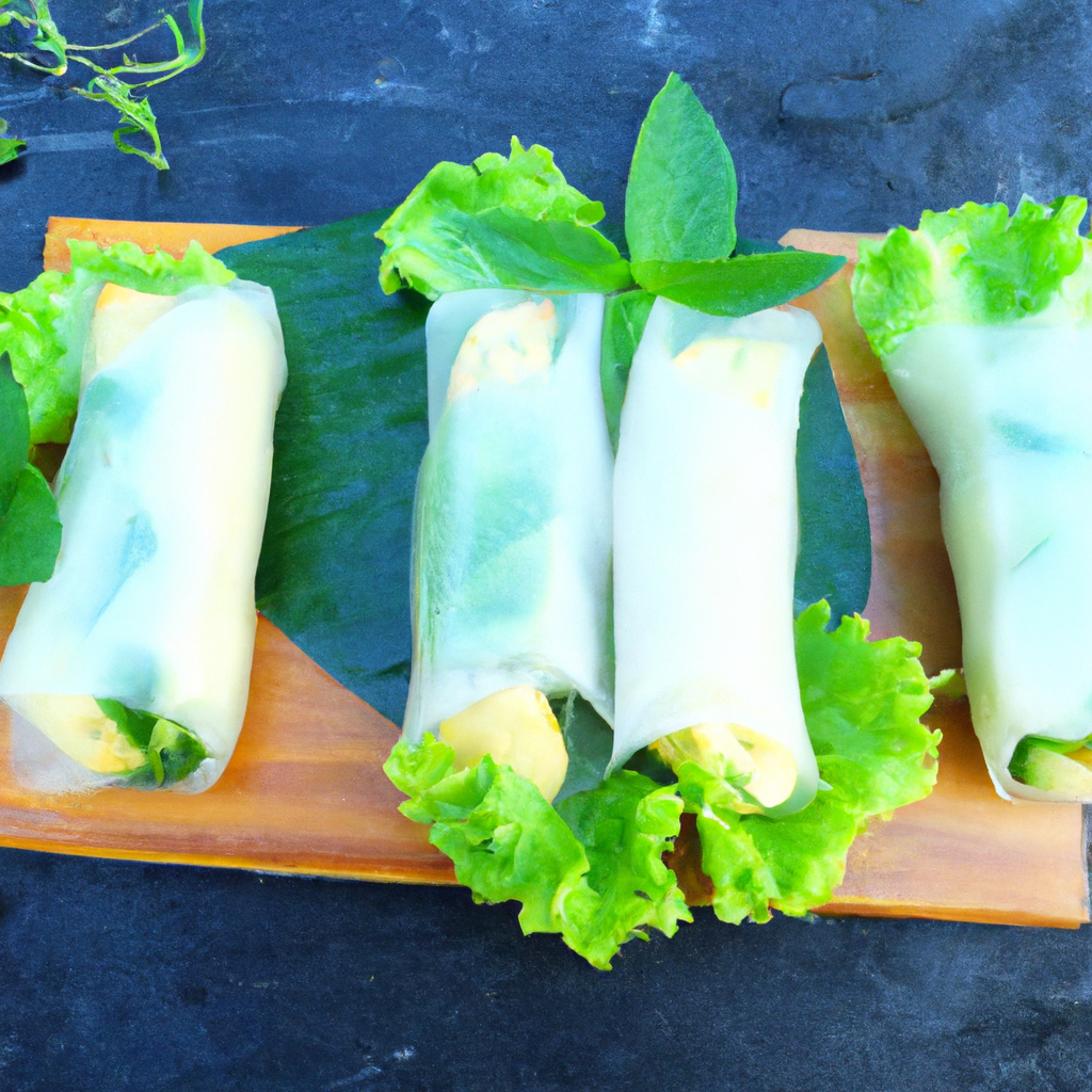 Vietnamese Lemongrass Tofu Vermicelli Wraps