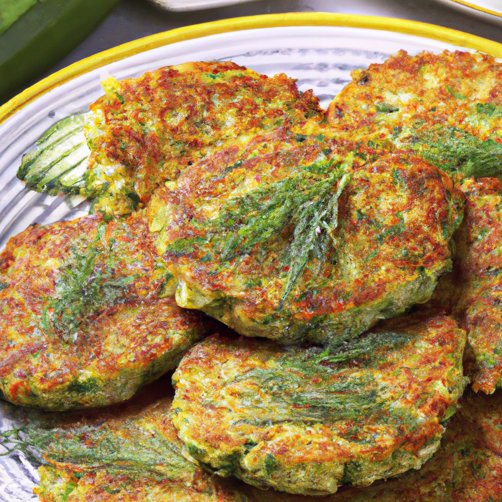 Zucchini Patties With Dill