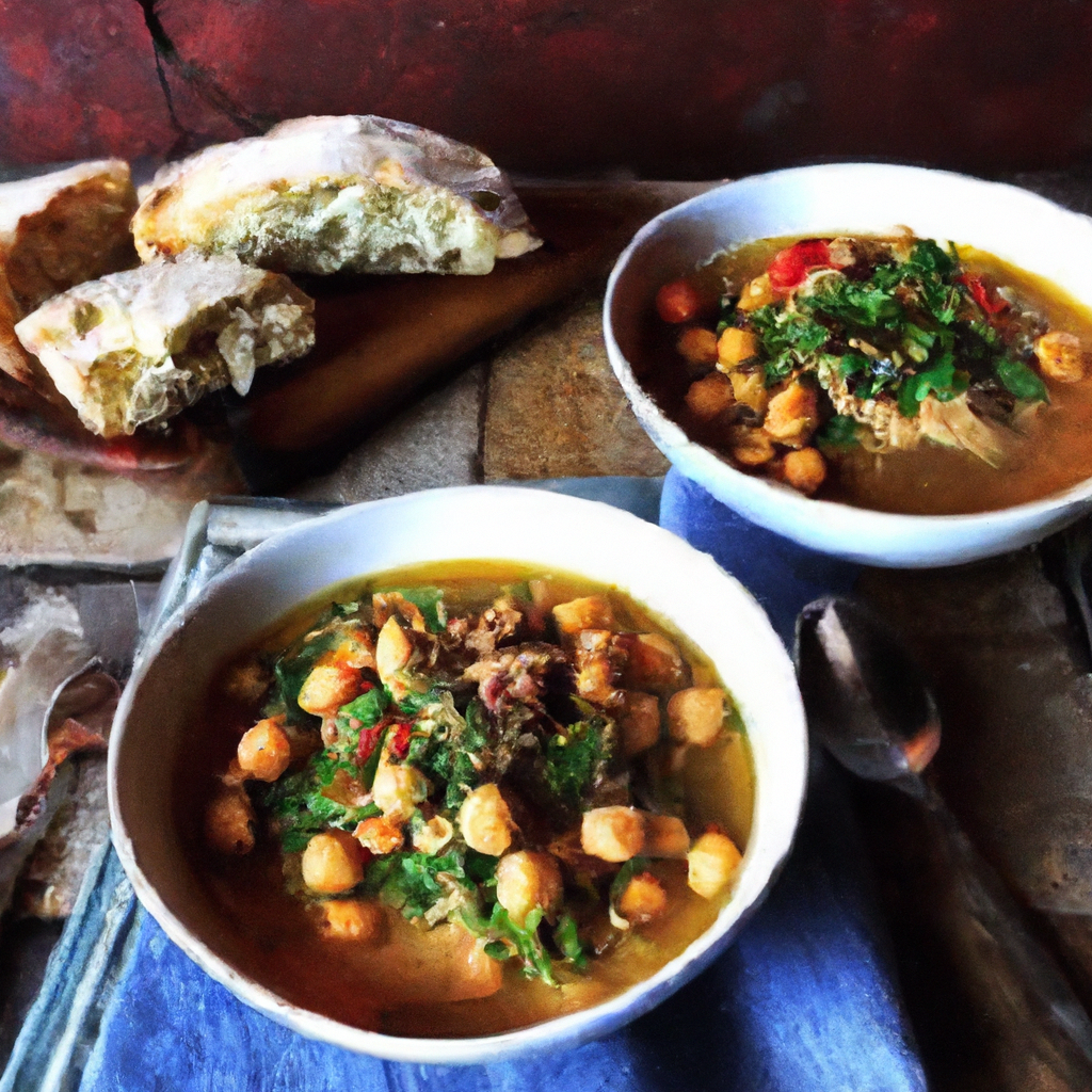 Guiso De Garbanzos Y Espinacas Chickpea And Spinach Stew