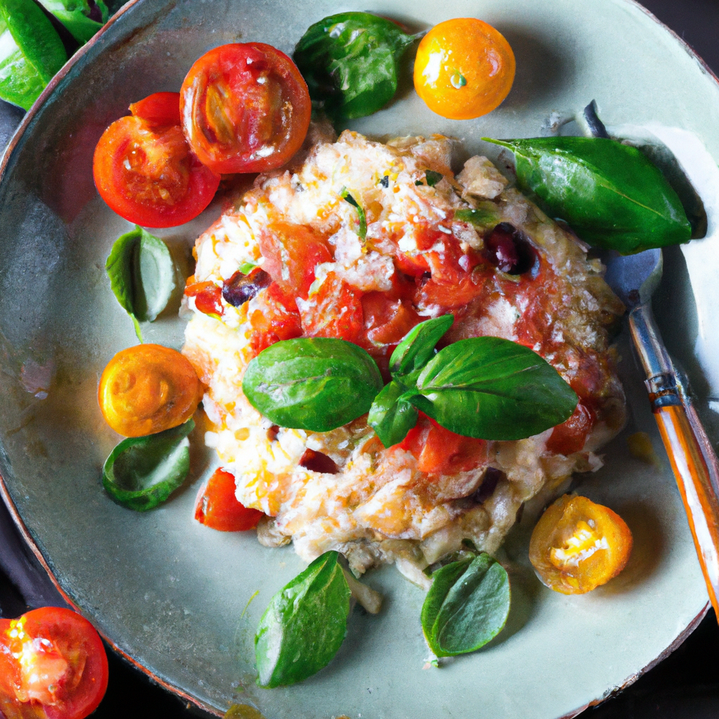 Mediterranean Tomato And Olive Risotto