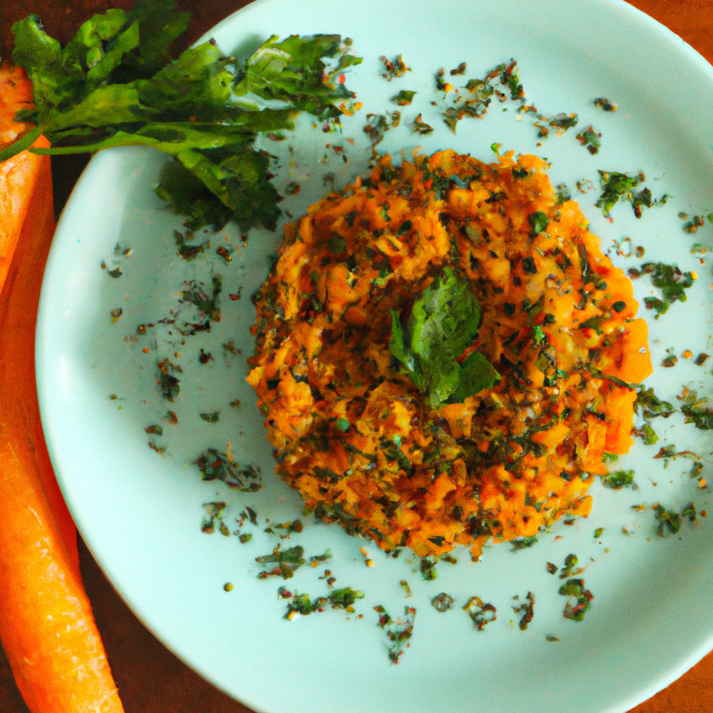 Farofa De Cenoura Com Ervas Carrot And Herb Farofa
