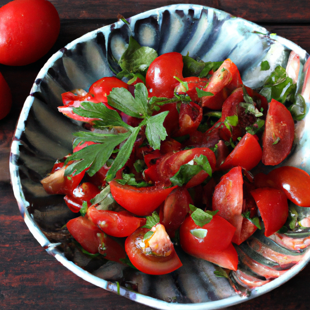 Acili Ezme Spicy Tomato Salad