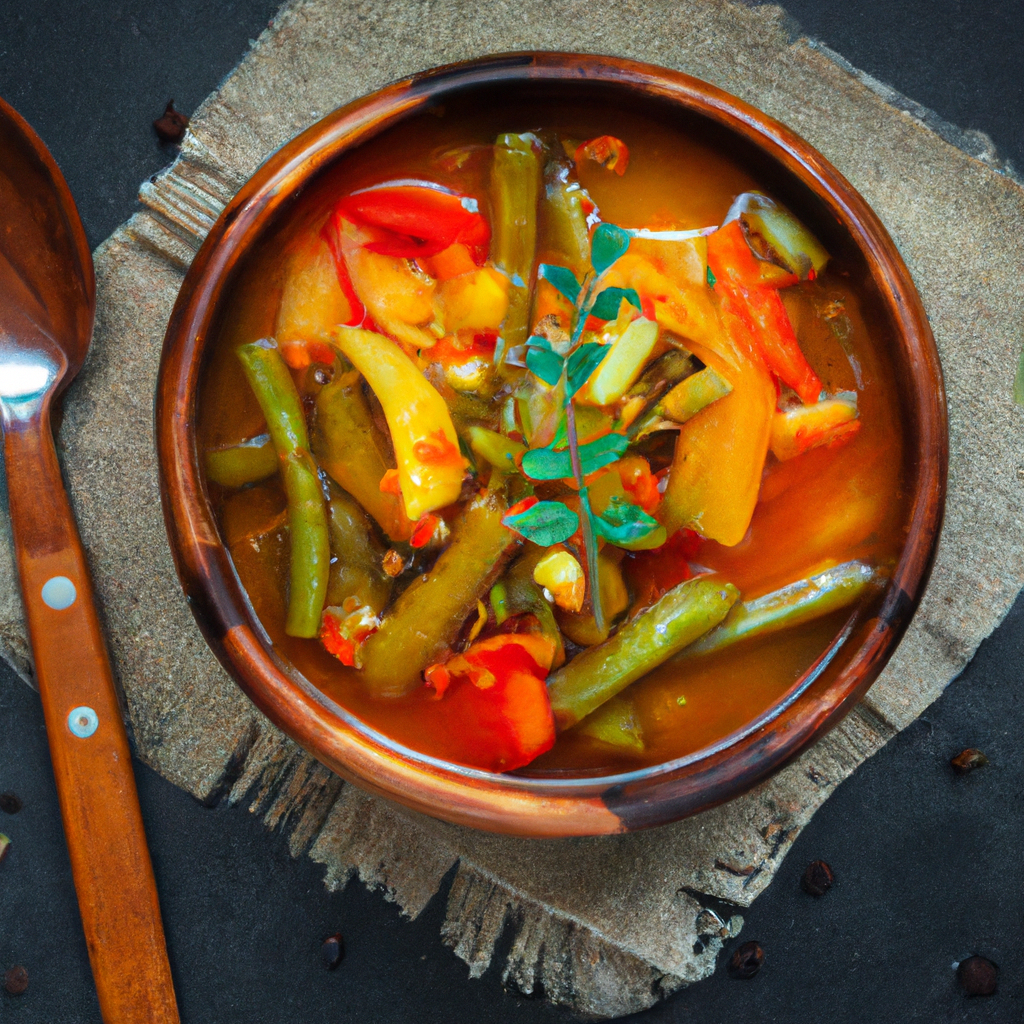 Feijão Verde Com Legumes Green Bean And Vegetable Stew