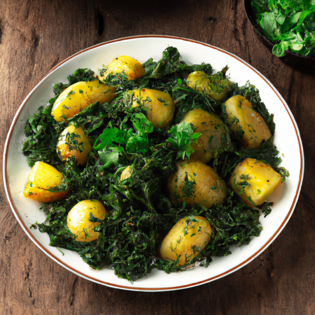 Saag Aloo
