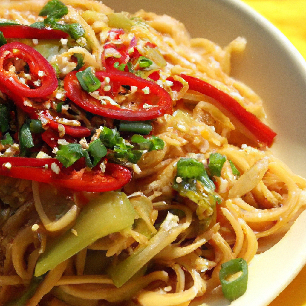 Sesame Ginger Noodles