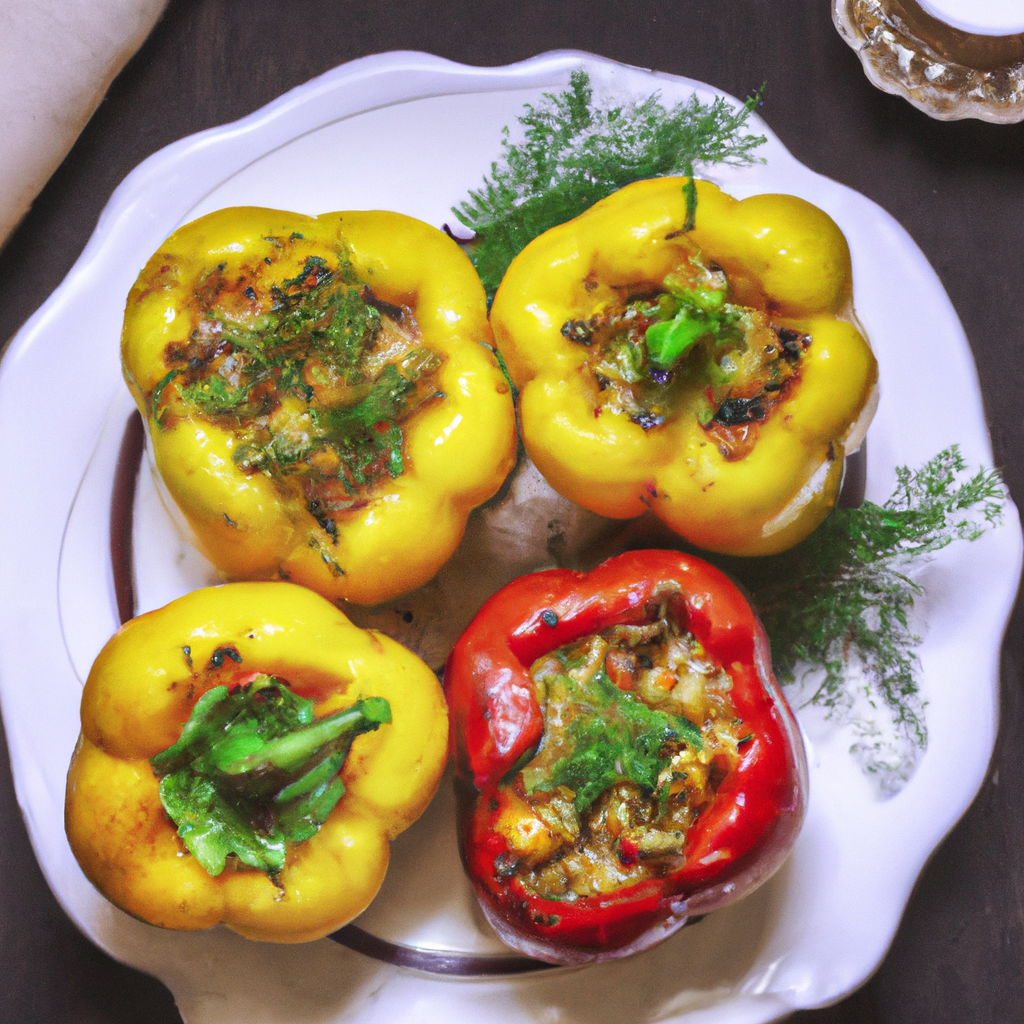 Stuffed Bell Peppers Provencal