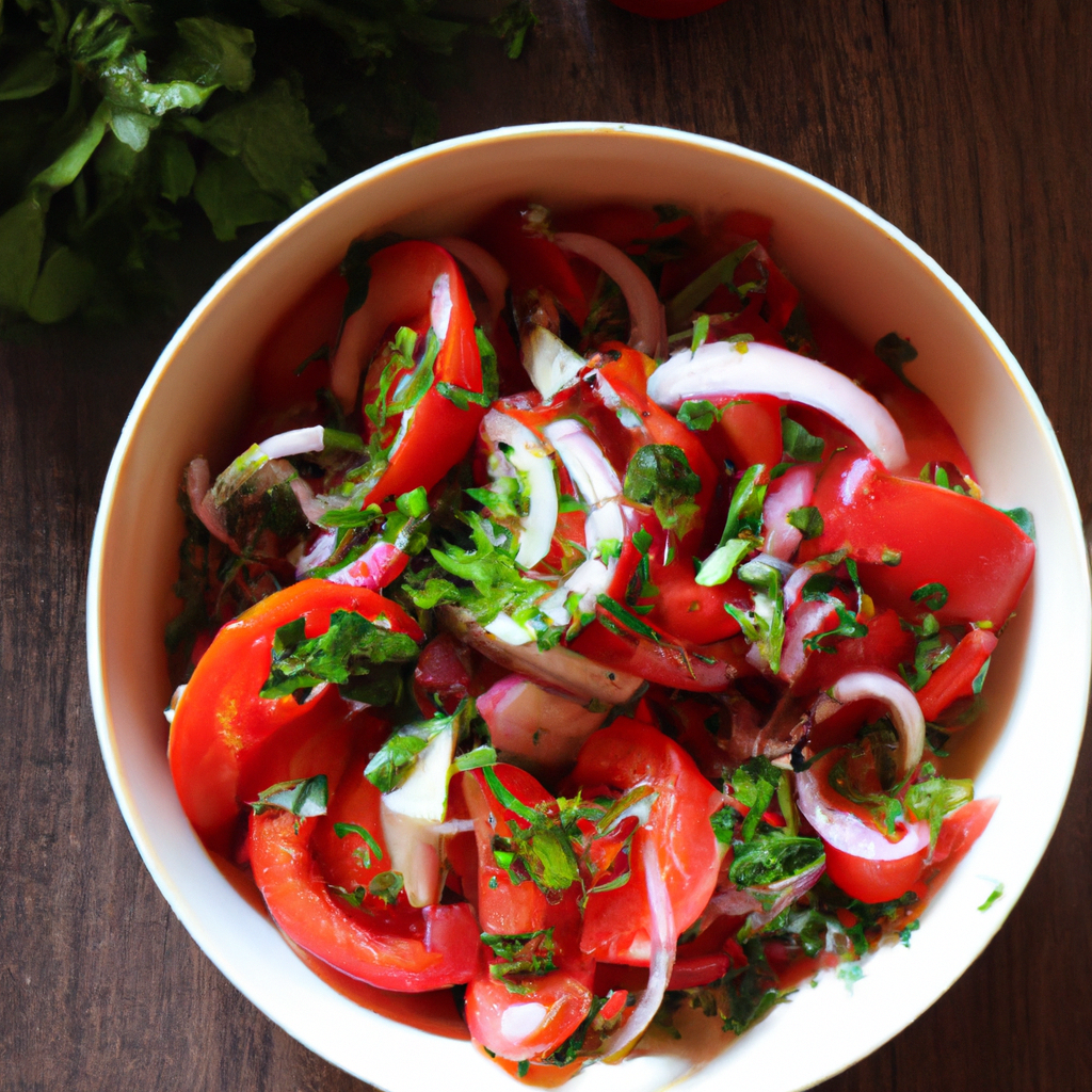 Tomato And Onion Salad