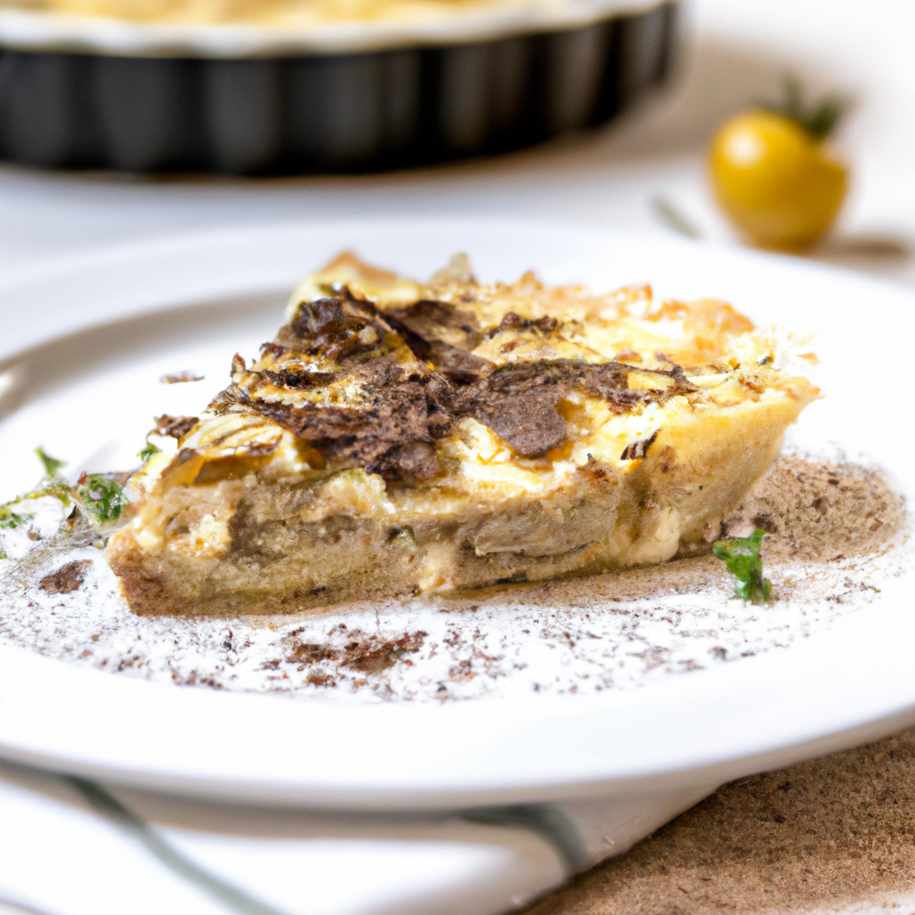 Truffle And Mushroom Quiche