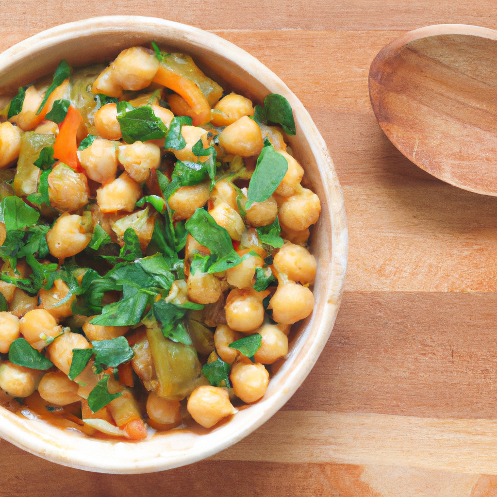 Mediterranean Vegetable And Chickpea Stew